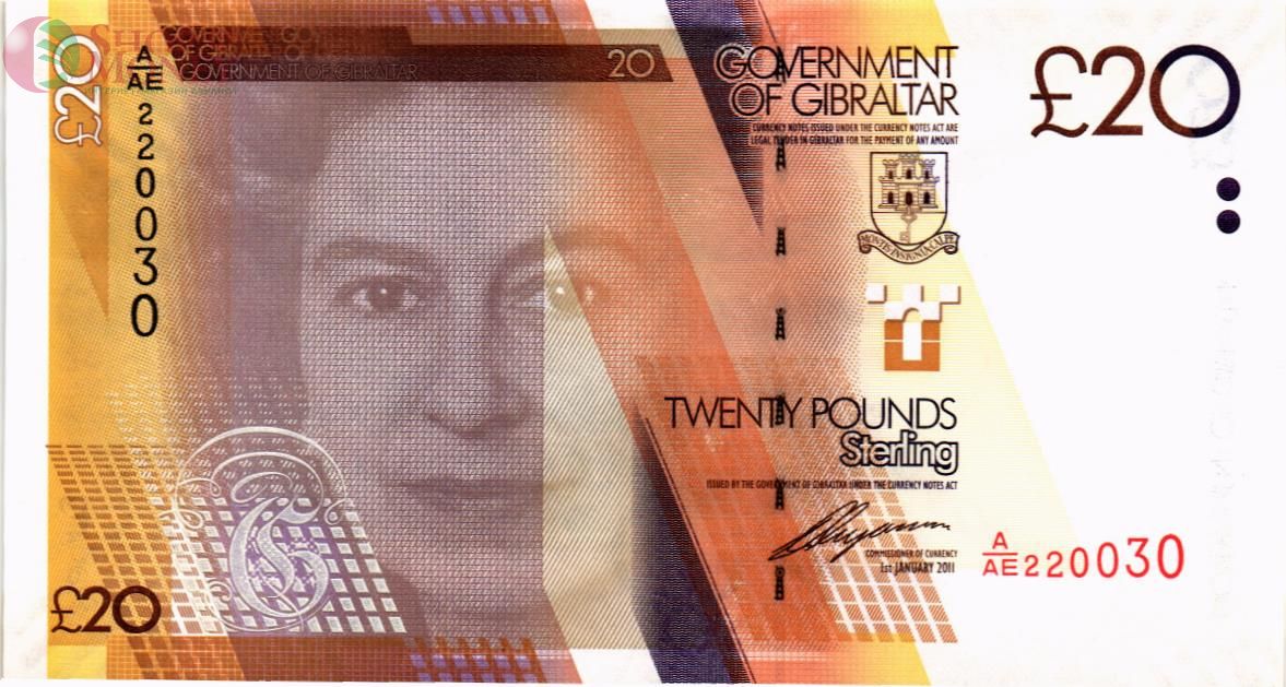 ГИБРАЛТАР 20 ФУНТОВ 1
