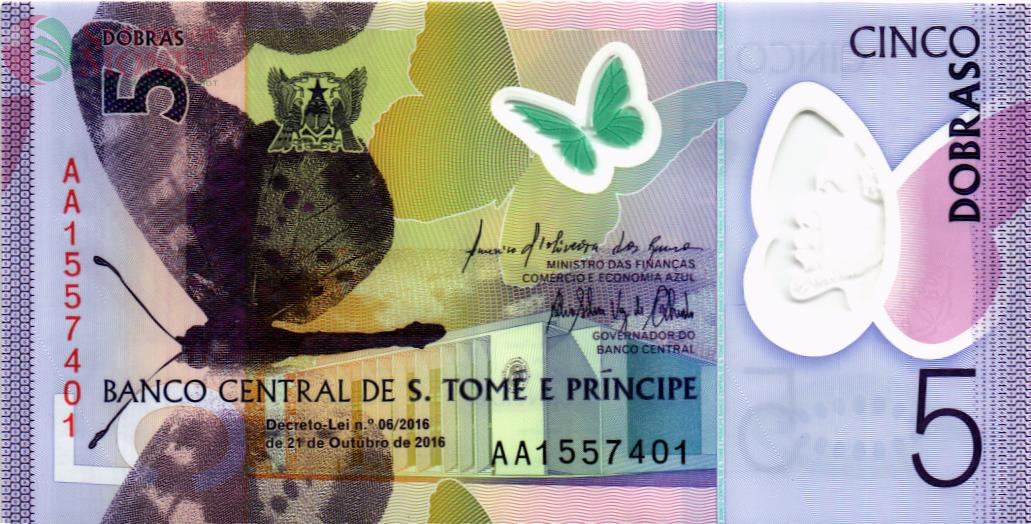 САН-ТОМЕ И ПРИНСИПИ 5 ДОБР (ПОЛИМЕР) 1