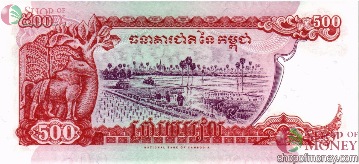 КАМБОДЖА 500 РИЕЛЬ 2
