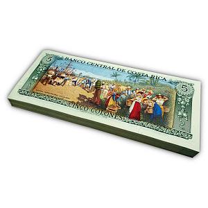 КОСТА-РИКА 5 КОЛОН (15.01.1992) (100 БАНКНОТ) 2