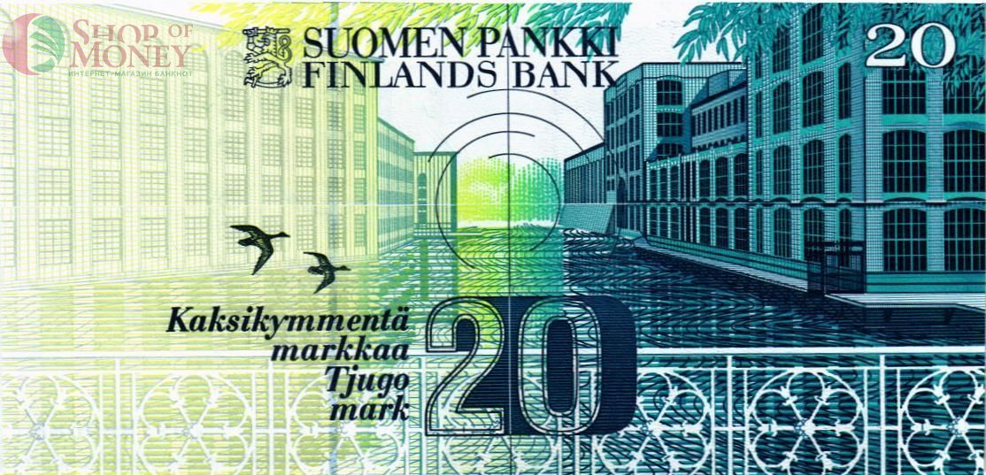 ФИНЛЯНДИЯ 20 МАРОК 2