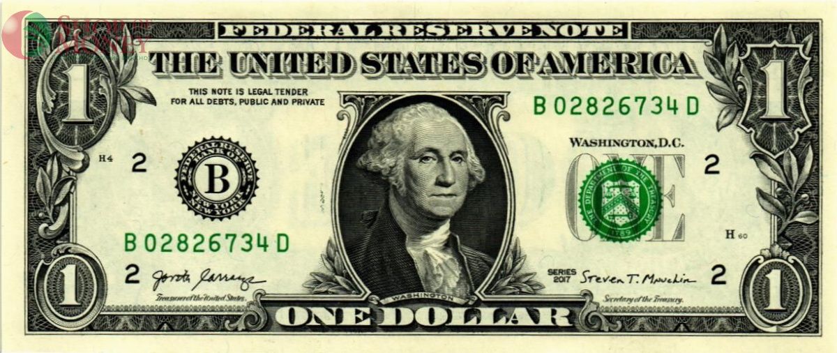 США 1 ДОЛЛАР (B - НЬЮ-ЙОРК) 1