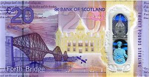 ШОТЛАНДИЯ 20 ФУНТОВ (BANK OF SCOTLAND) 2