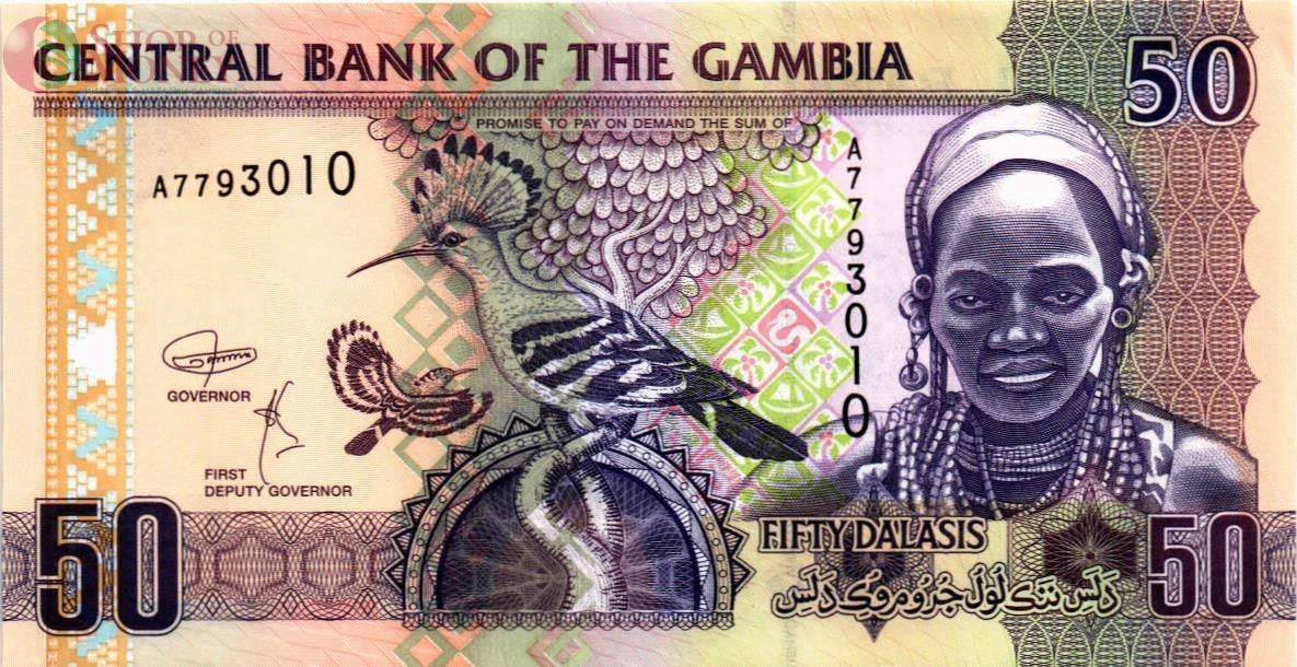 ГАМБИЯ 50 ДАЛАСИ 1