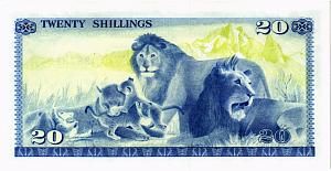 КЕНИЯ 20 ШИЛЛИНГОВ 2