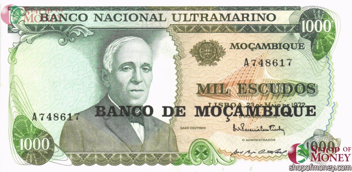 МОЗАМБИК 1000 ЭСКУДО 1