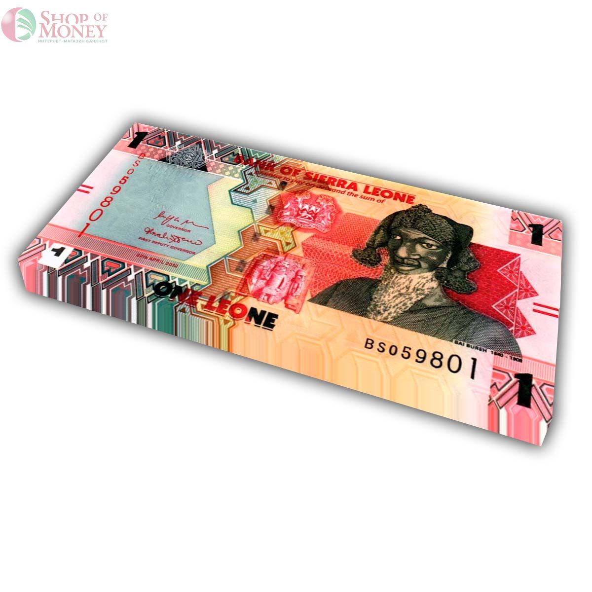СЬЕРРА ЛЕОНЕ 1 ЛЕОНЕ (100 БАНКНОТ) 2