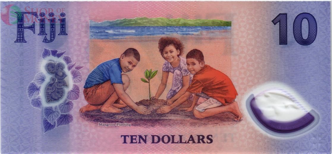 ФИДЖИ 10 ДОЛЛАРОВ 2