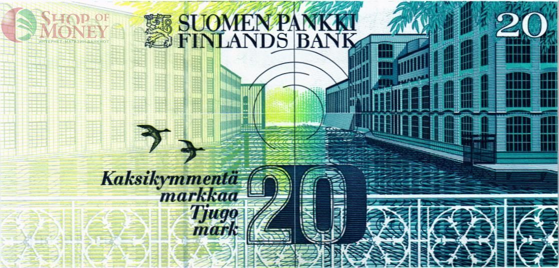 ФИНЛЯНДИЯ 20 МАРОК 2