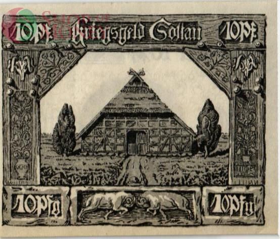 ГЕРМАНИЯ 10 ПФЕННИГОВ (НОТГЕЛЬД) 2