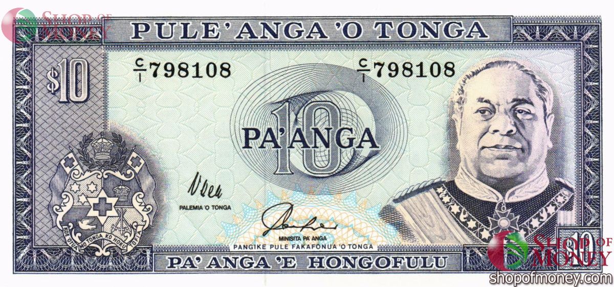 ТОНГА 10 ПААНГА 1