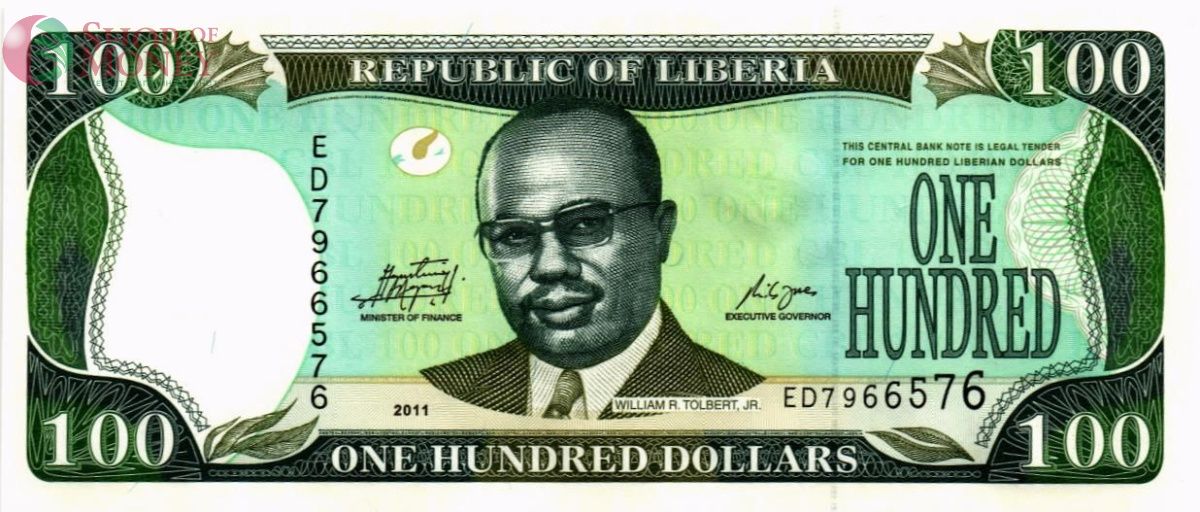 ЛИБЕРИЯ 100 ДОЛЛАРОВ 1