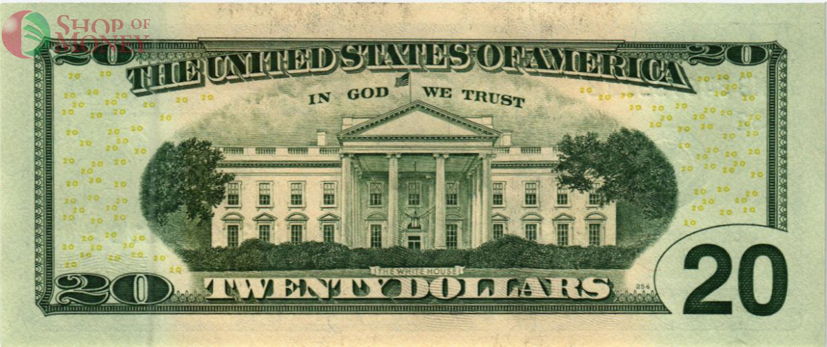 США 20 ДОЛЛАРОВ (B - НЬЮ-ЙОРК) 2