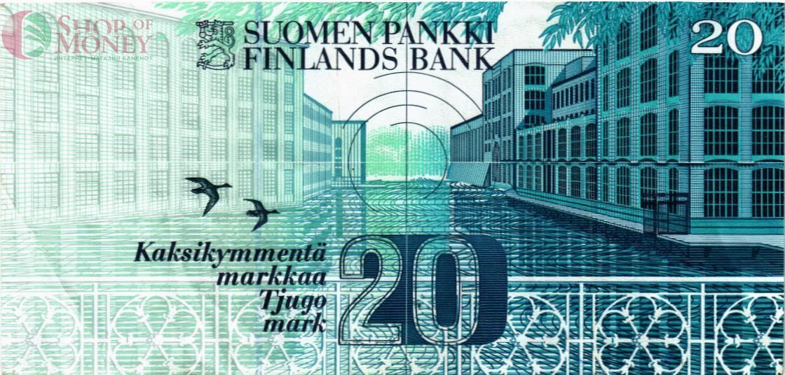 ФИНЛЯНДИЯ 20 МАРОК (Litt. A) 2