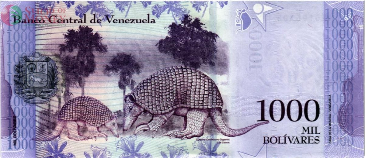 ВЕНЕСУЭЛА 1000 БОЛИВАР 2