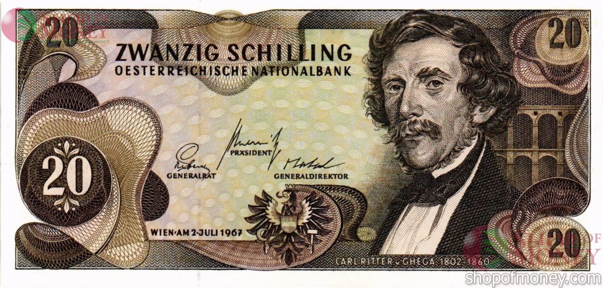 АВСТРИЯ 20 ШИЛЛИНГОВ 1
