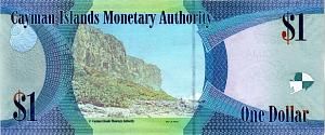 КАЙМАНОВЫ ОСТРОВА 1 ДОЛЛАР (D/4) 2