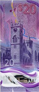 БАРБАДОС 20 ДОЛЛАРОВ 2