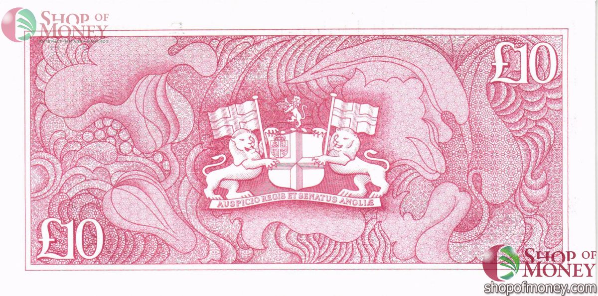 ОСТРОВ СВЯТОЙ ЕЛЕНЫ 10 ФУНТОВ 2