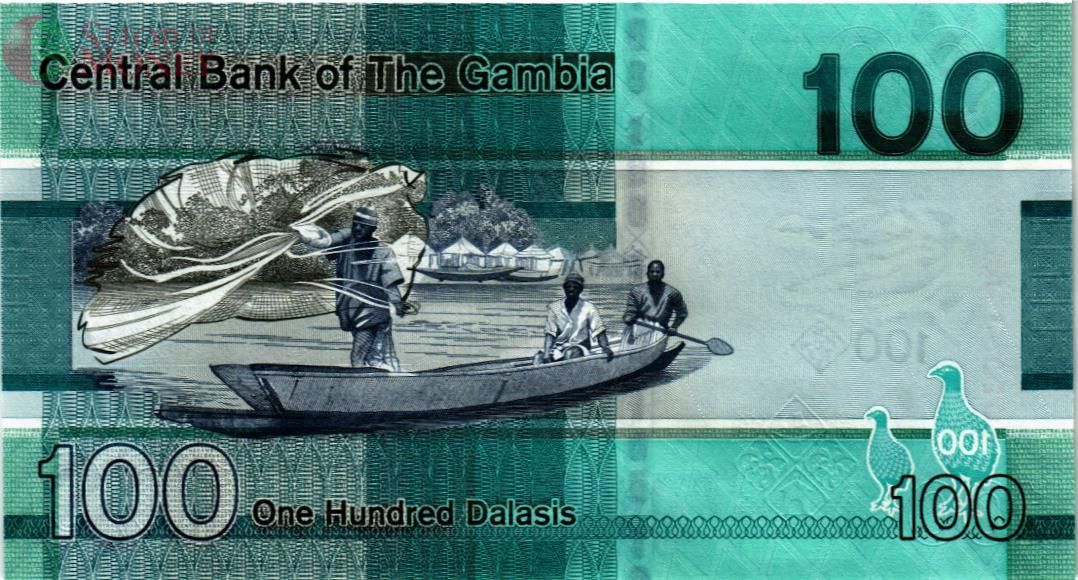 ГАМБИЯ 100 ДАЛАСИ 2