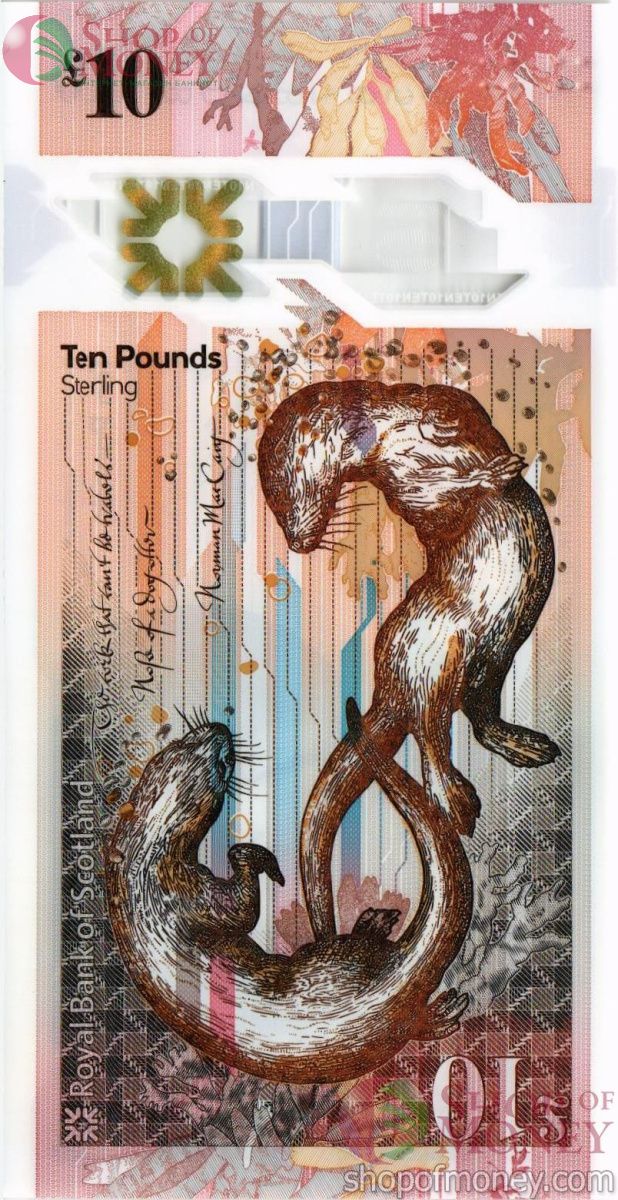 ШОТЛАНДИЯ 10 ФУНТОВ 2