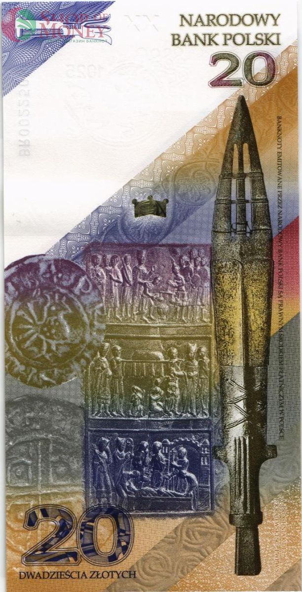 ПОЛЬША 20 ЗЛОТЫХ (В БУКЛЕТЕ) 3