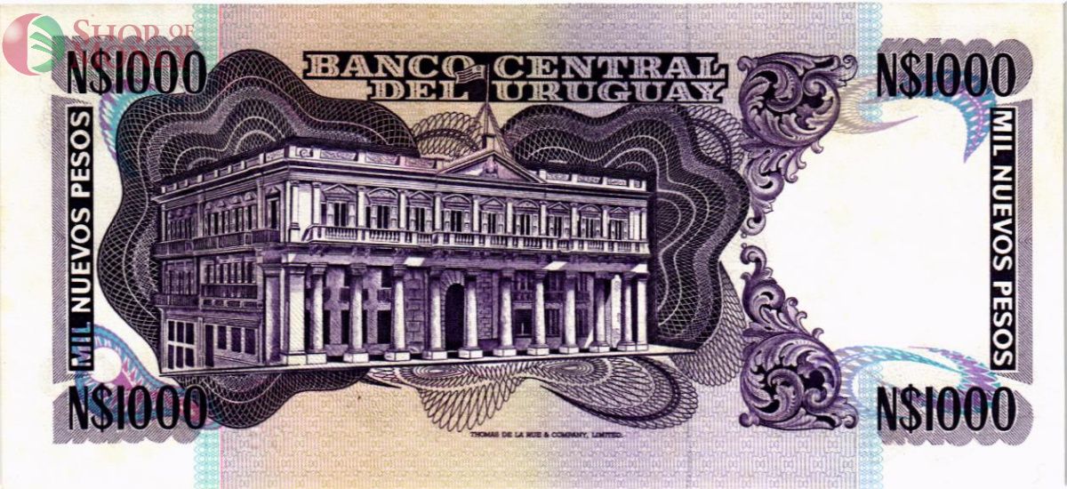 УРУГВАЙ 1000 ПЕСО 2