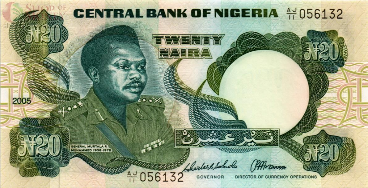 НИГЕРИЯ 20 НАЙРА 1
