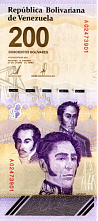 ВЕНЕСУЭЛА 200 БОЛИВАР 1