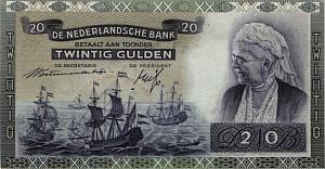 НИДЕРЛАНДЫ 20 ГУЛЬДЕНОВ (19.03.1941) 1