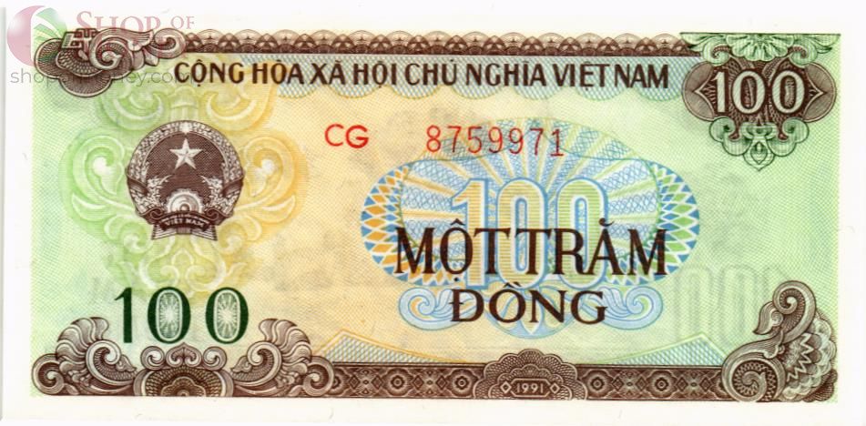 ВЬЕТНАМ 100 ДОНГ 1