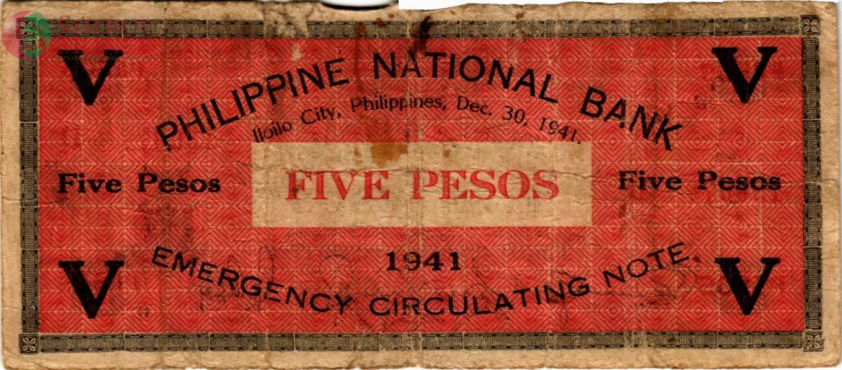 ФИЛИППИНЫ 5 ПЕСО (D) (N84) 2