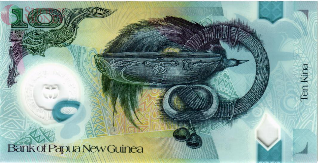 ПАПУА-НОВАЯ ГВИНЕЯ 10 КИНА 2