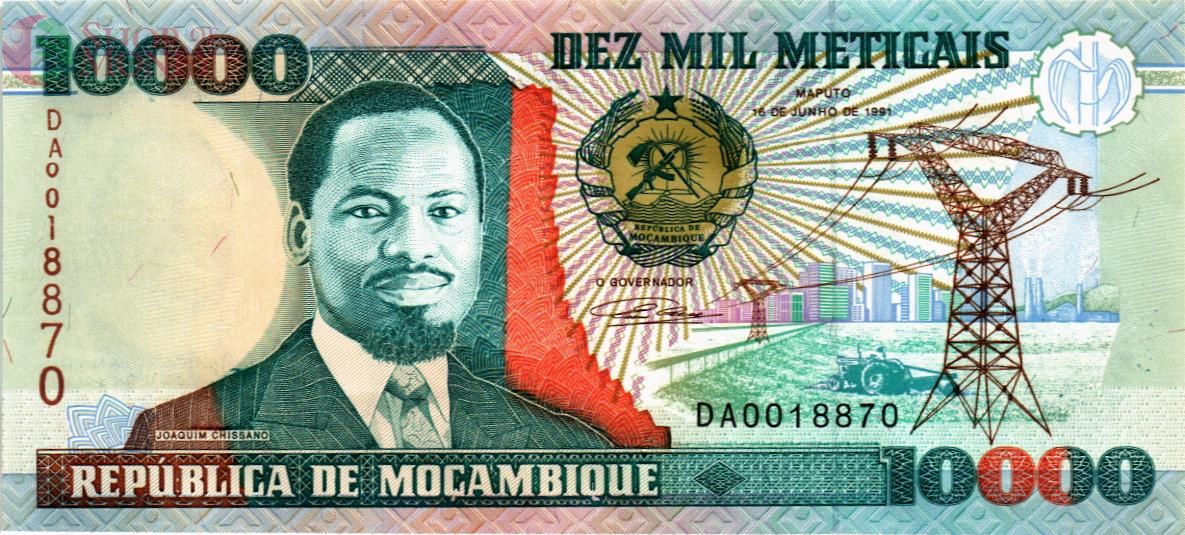 МОЗАМБИК 10000 МЕТИКАЛЬ 1