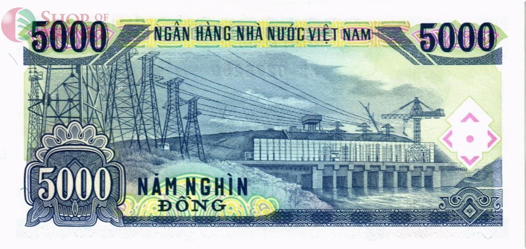 ВЬЕТНАМ 5000 ДОНГ 2