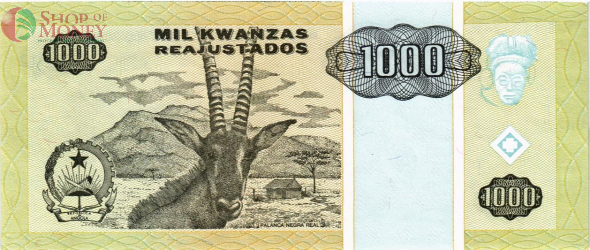 АНГОЛА 1000 КВАНЗА 2