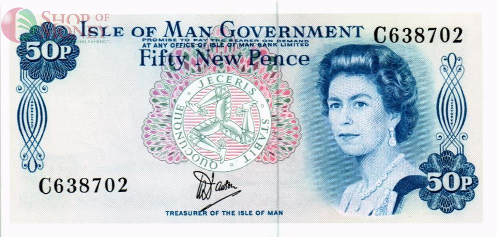 ОСТРОВ МЭН 50 ПЕНСОВ 1