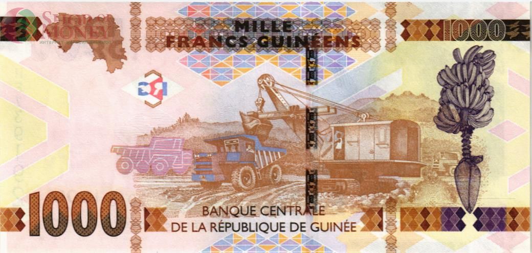ГВИНЕЯ 1000 ФРАНКОВ 2