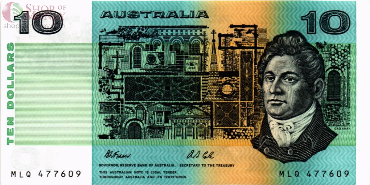 АВСТРАЛИЯ 10 ДОЛЛАРОВ 1