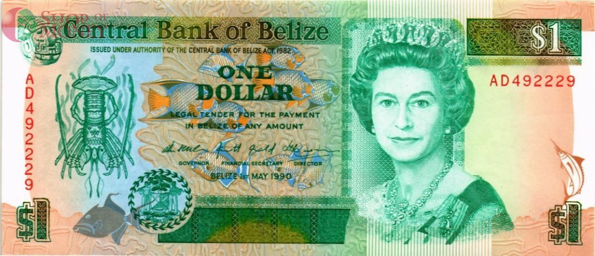 БЕЛИЗ 1 ДОЛЛАР 1