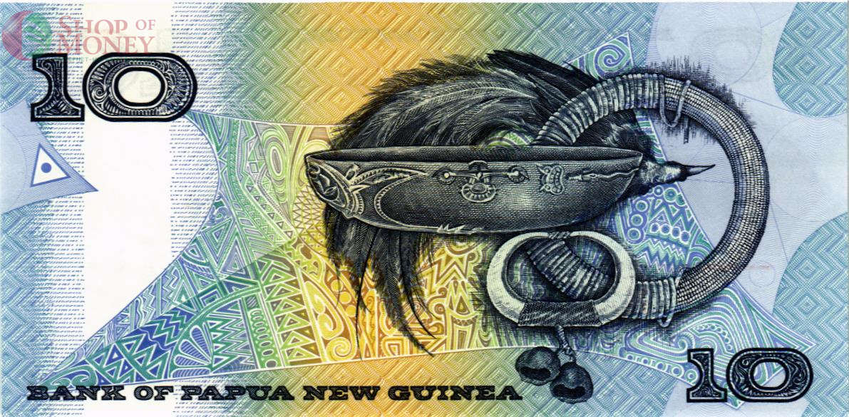 ПАПУА-НОВАЯ ГВИНЕЯ 10 КИНА 2