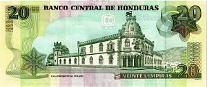 ГОНДУРАС 20 ЛЕМПИР 2