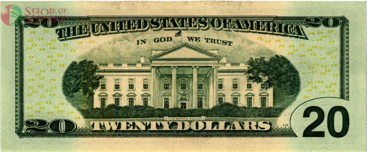США 20 ДОЛЛАРОВ (F - АТЛАНТА) 2