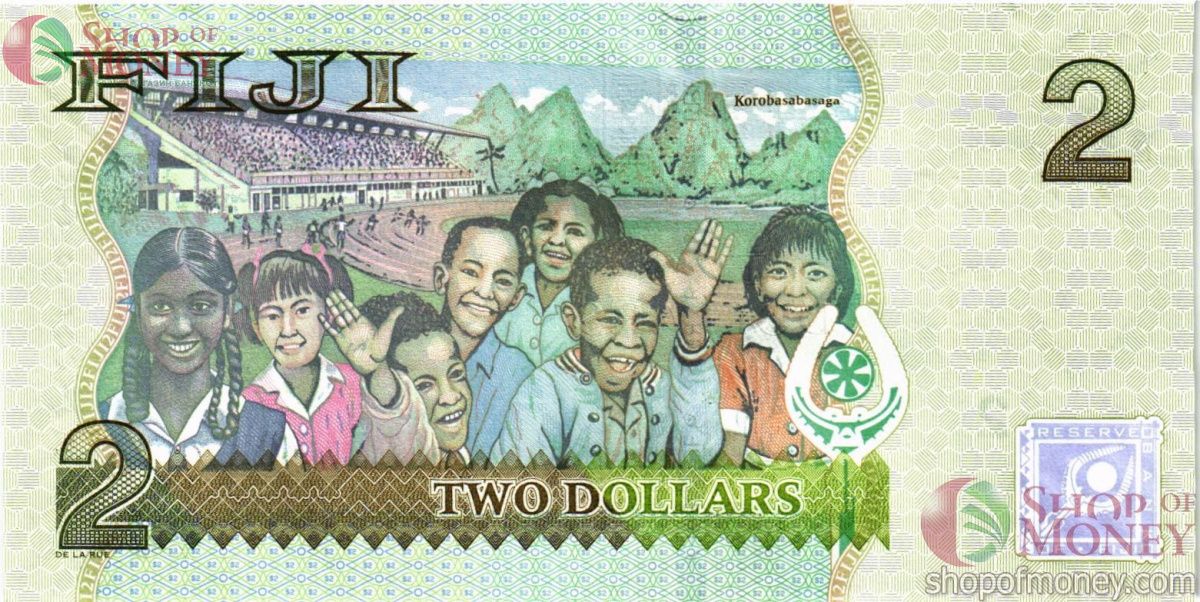 ФИДЖИ 2 ДОЛЛАРА 2