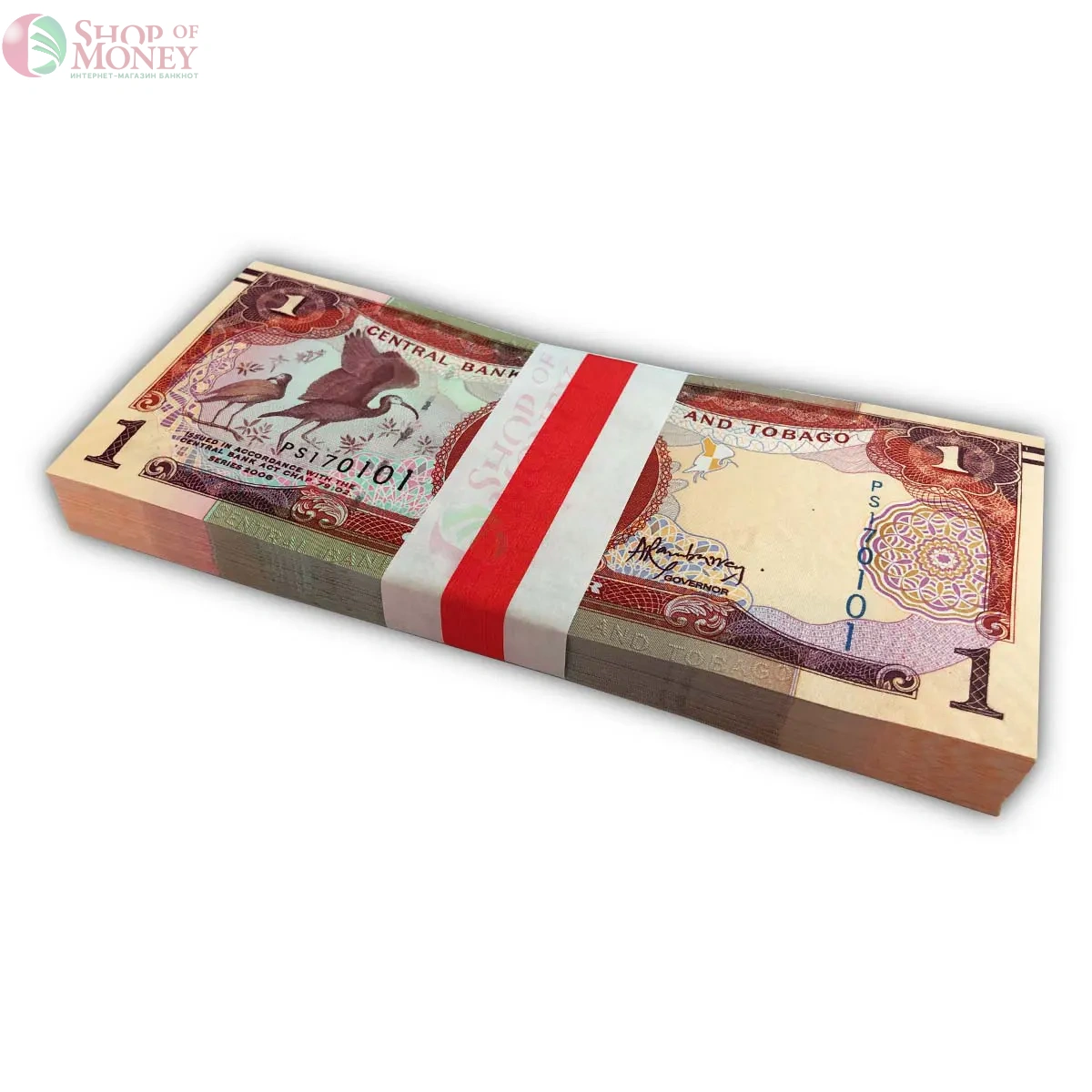 ТРИНИДАД И ТОБАГО 1 ДОЛЛАР (100 БАНКНОТ) 1