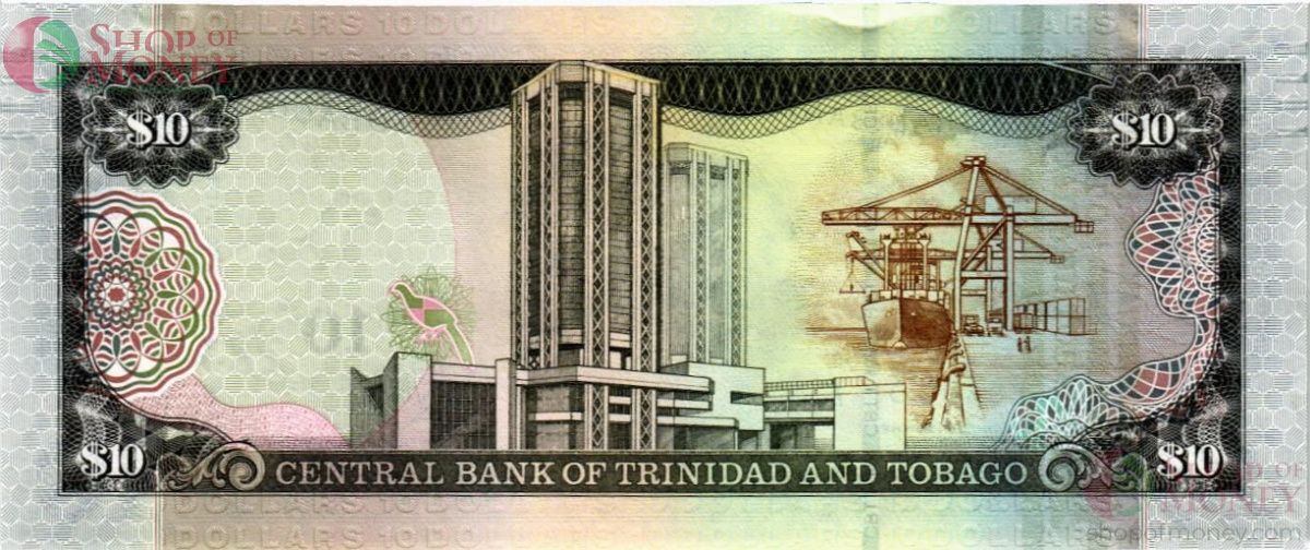 ТРИНИДАД И ТОБАГО 10 ДОЛЛАРОВ 2
