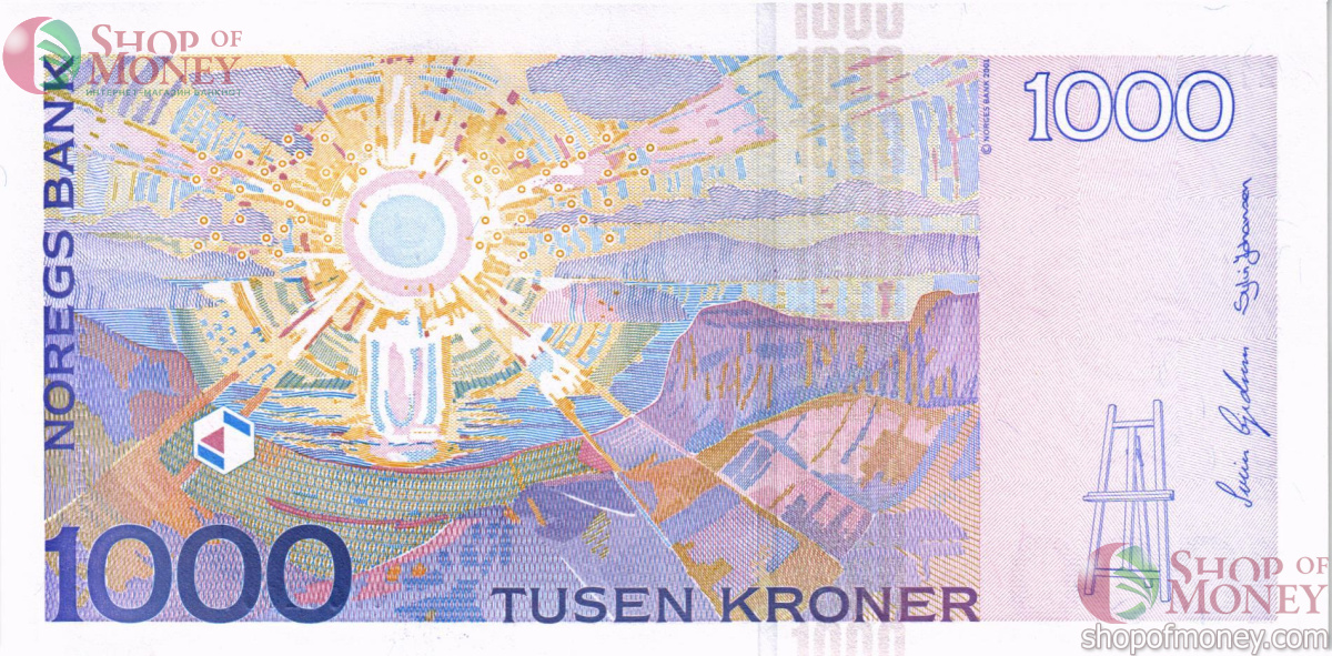 НОРВЕГИЯ 1000 КРОН 2