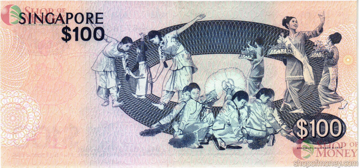 СИНГАПУР 100 ДОЛЛАРОВ 2