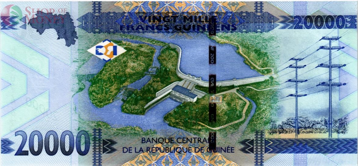 ГВИНЕЯ 20000 ФРАНКОВ 2