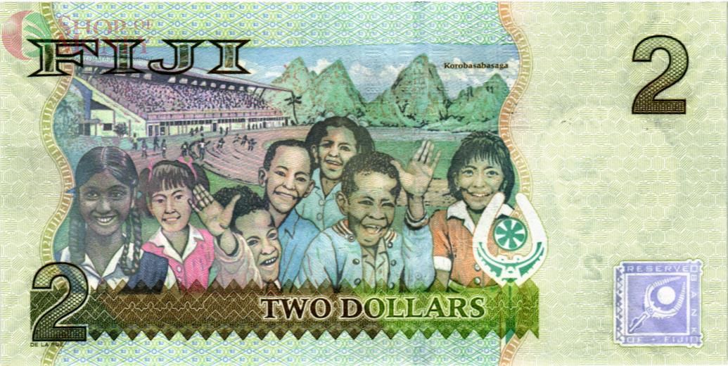 ФИДЖИ 2 ДОЛЛАРА 2